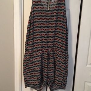 Old Navy Patterned Romper, Size XL